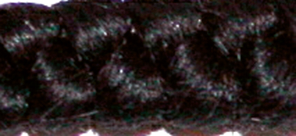Wollkrepp Schwarz (Black) 32 cm