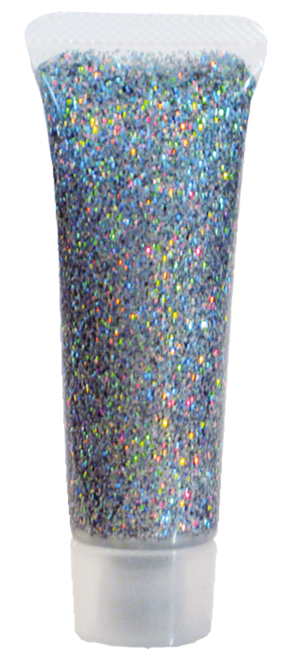 Glitzer-Gel Silber-Juwel, 18ml holographischer Glitzer