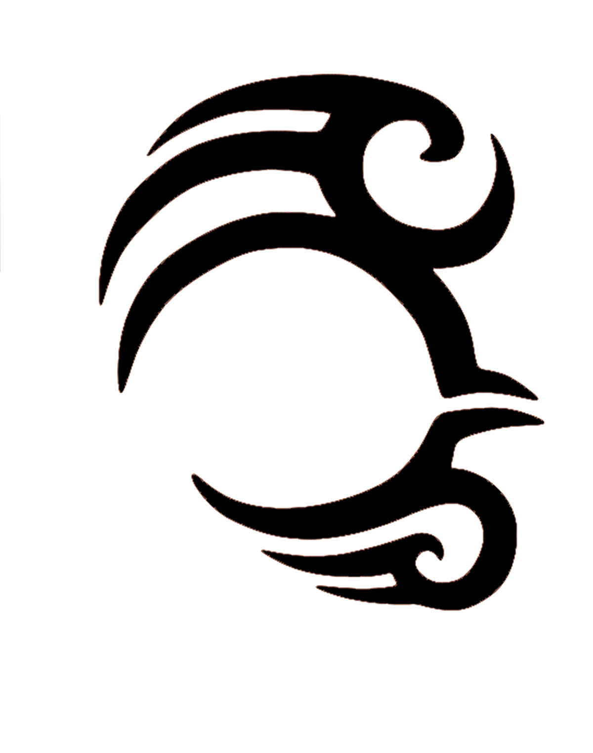 Eye-Design Schablone Maori 