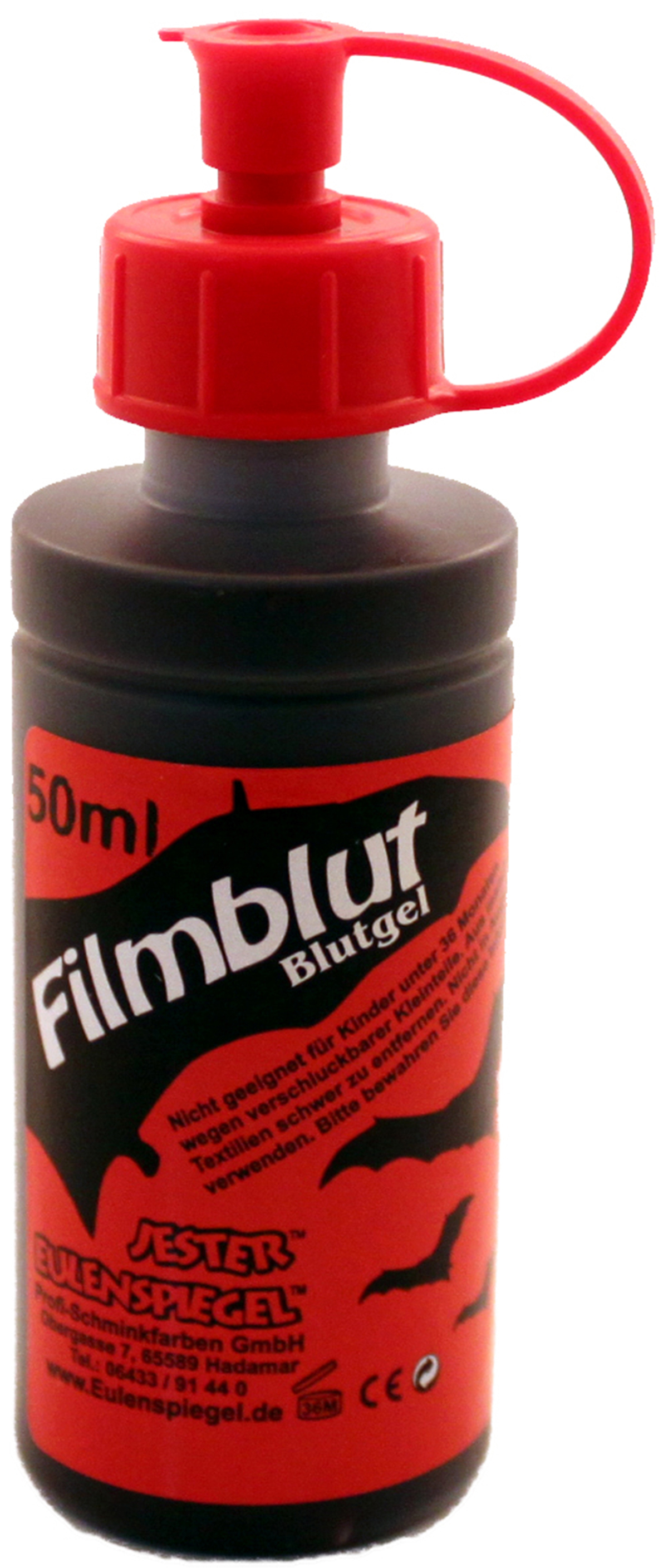 Filmblut / Blutgel, dunkel, 50ml TV- Film - Theaterqualität