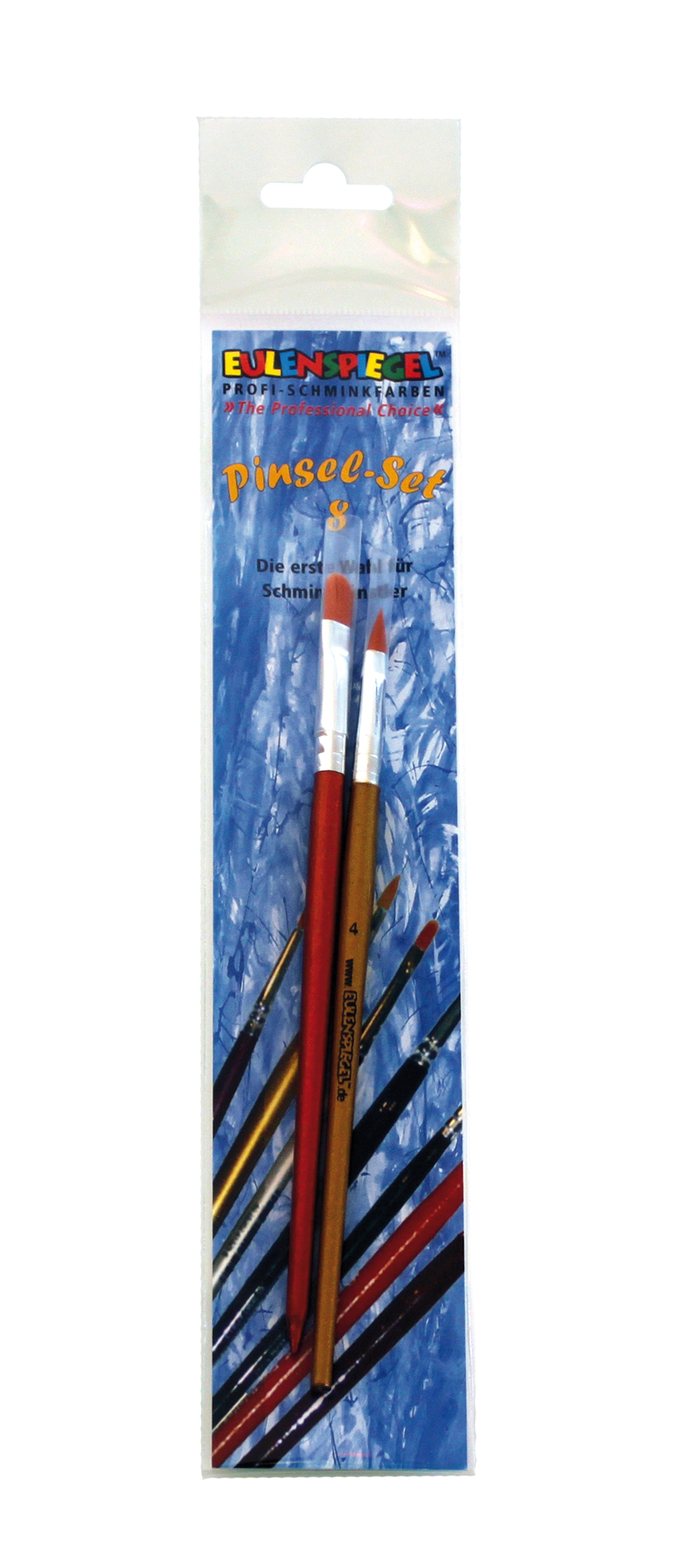 Profi Pinsel-Set VIII 4er + 6er KatzenzungenPinsel