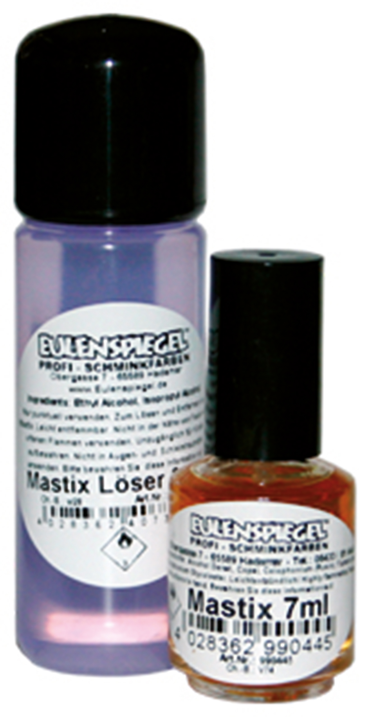 Mastix, 7ml, mit Mastix-Löser, 30ml Eulenspiegel-Profi-Qualität