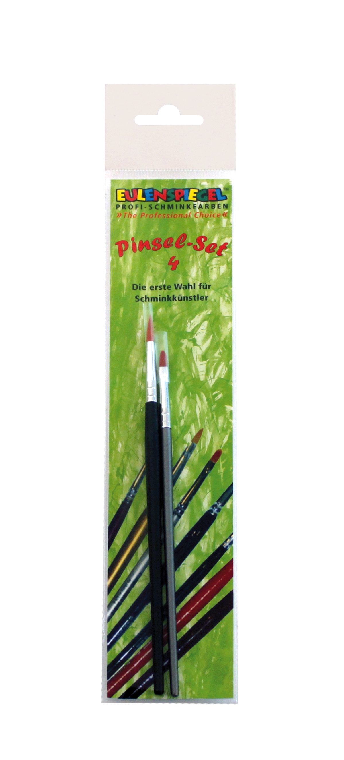 Profi Pinsel-Set IV 2er Katzenzungen, 4er Rundpinsel