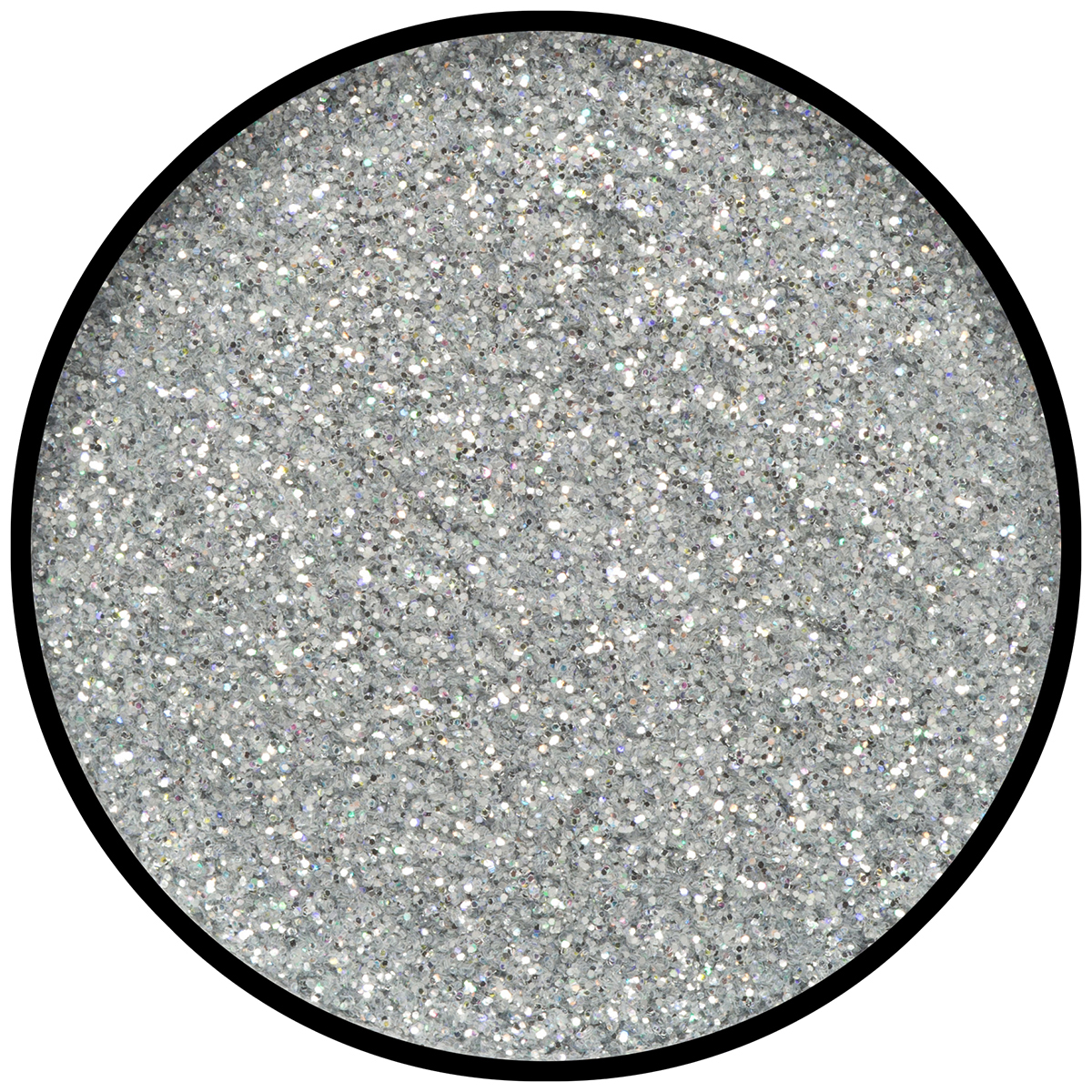 Silber-Juwel (fein), 6g Tattoo-Glitzer extra feiner holographischer Glitzer