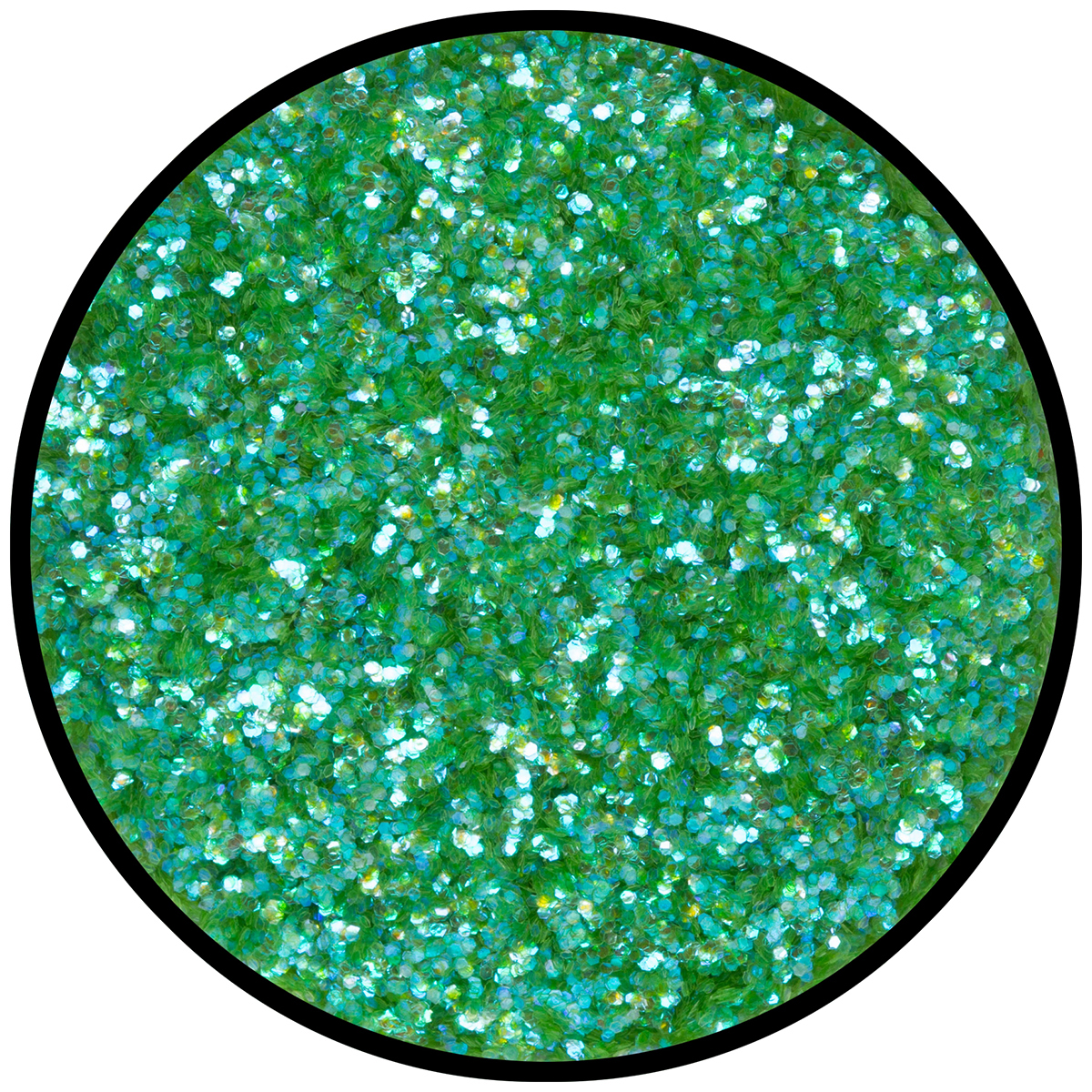 Frosted Green Glitzer