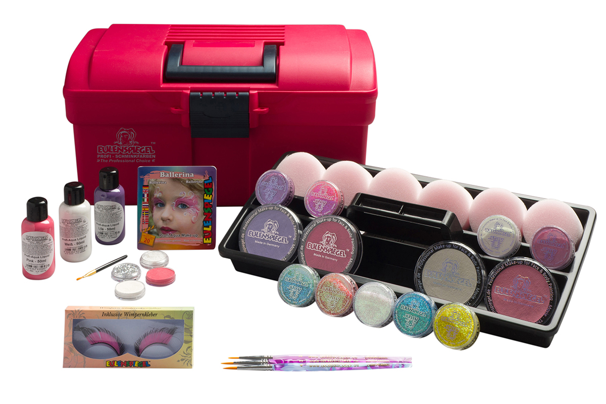 Just Pink - Schmink-Koffer Exklusive Eulenspiegel Zusammenstellung