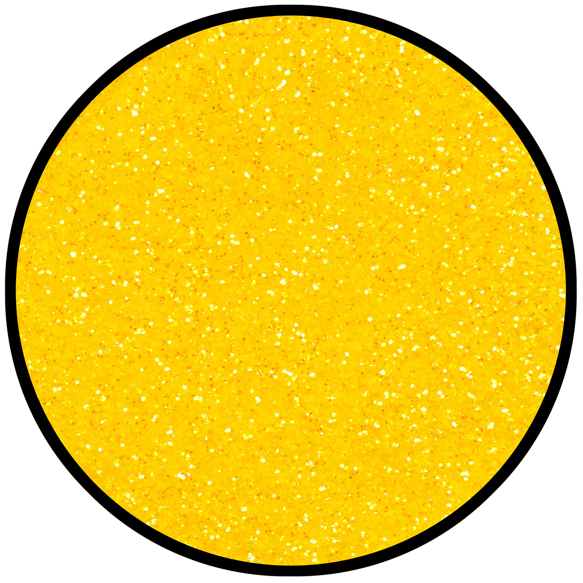 Candy-Yellow, 2g Tattoo-Glitzer extra feiner Stand.-Glitzer in Schmuckdose