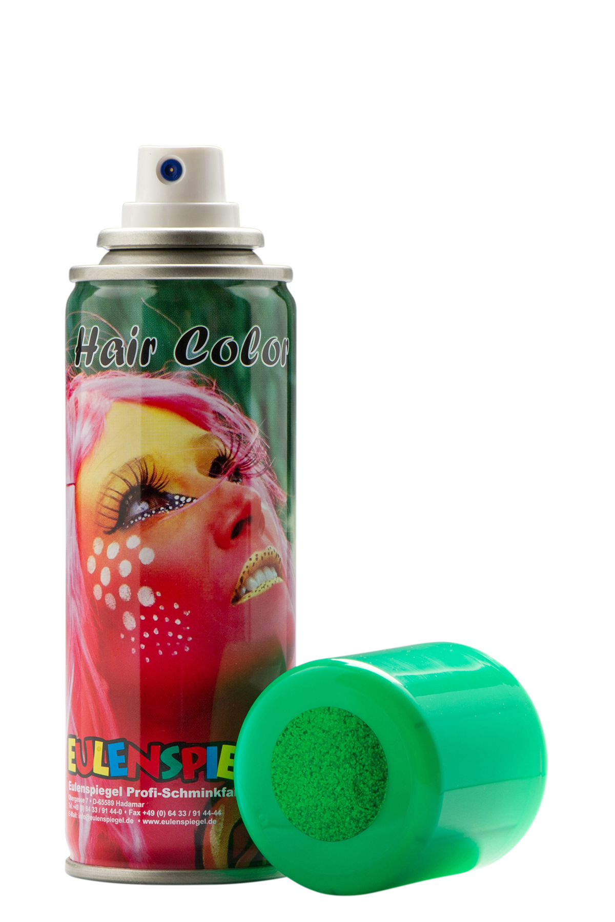 Glitzer Haarspray Grün 125ml Dose