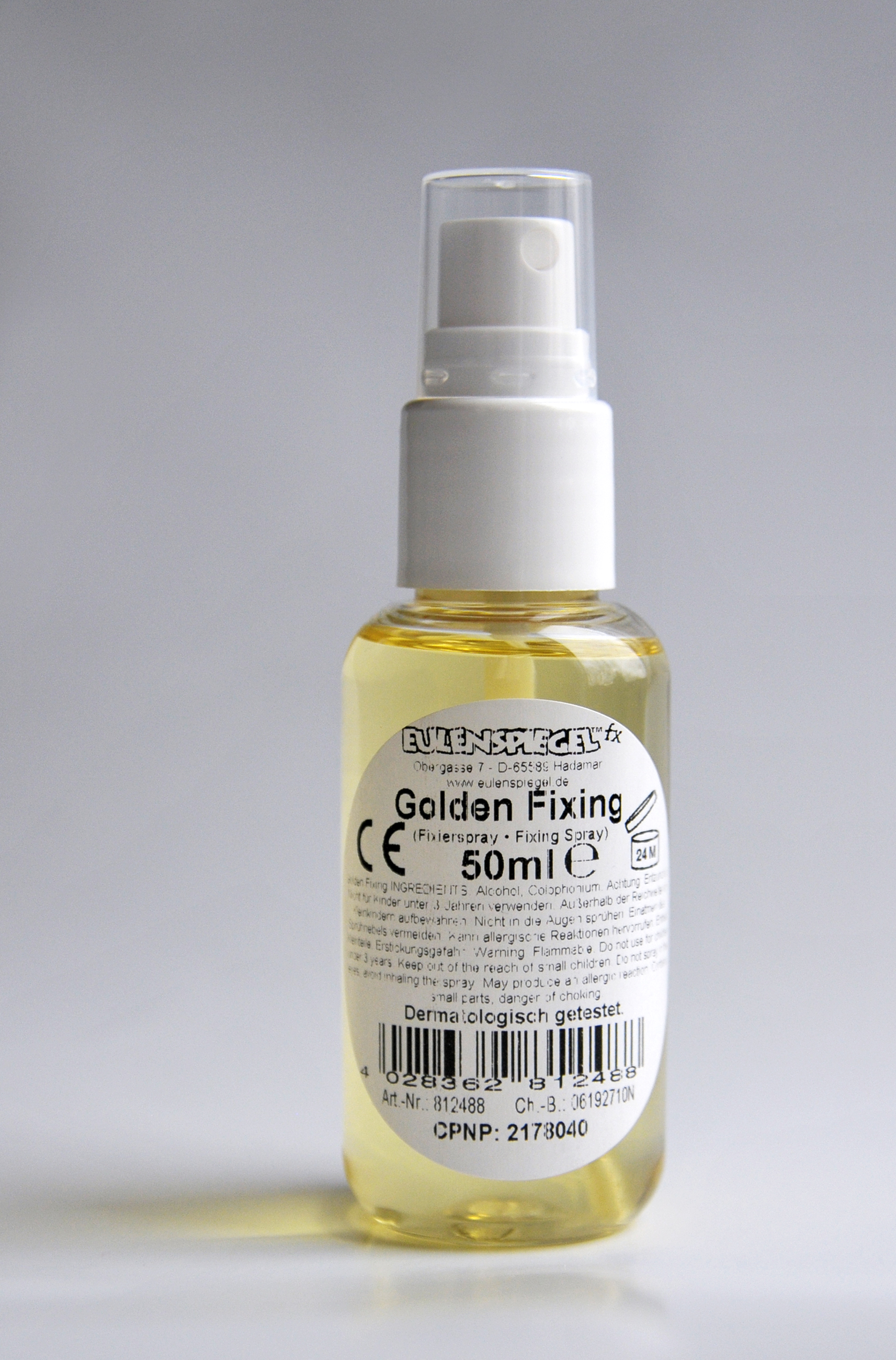 Fixierspray, 50ml in Pumpzerstäuber-Flasche