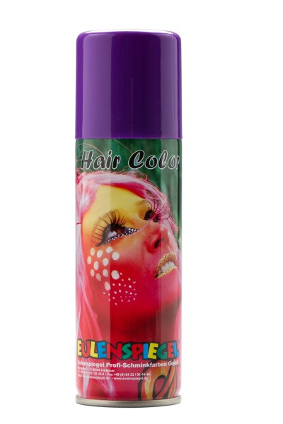 Leuchtcolor Haarspray Lila