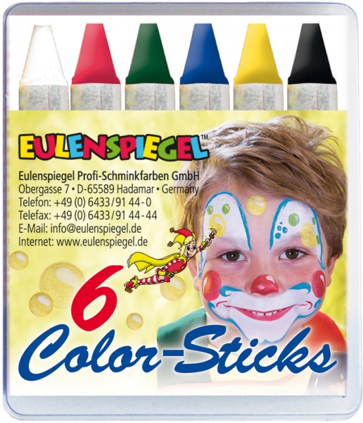 Color-Sticks - 6 Stück